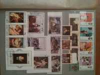Марки, почтовые марки, серийные для коллекции , редкие, ценные