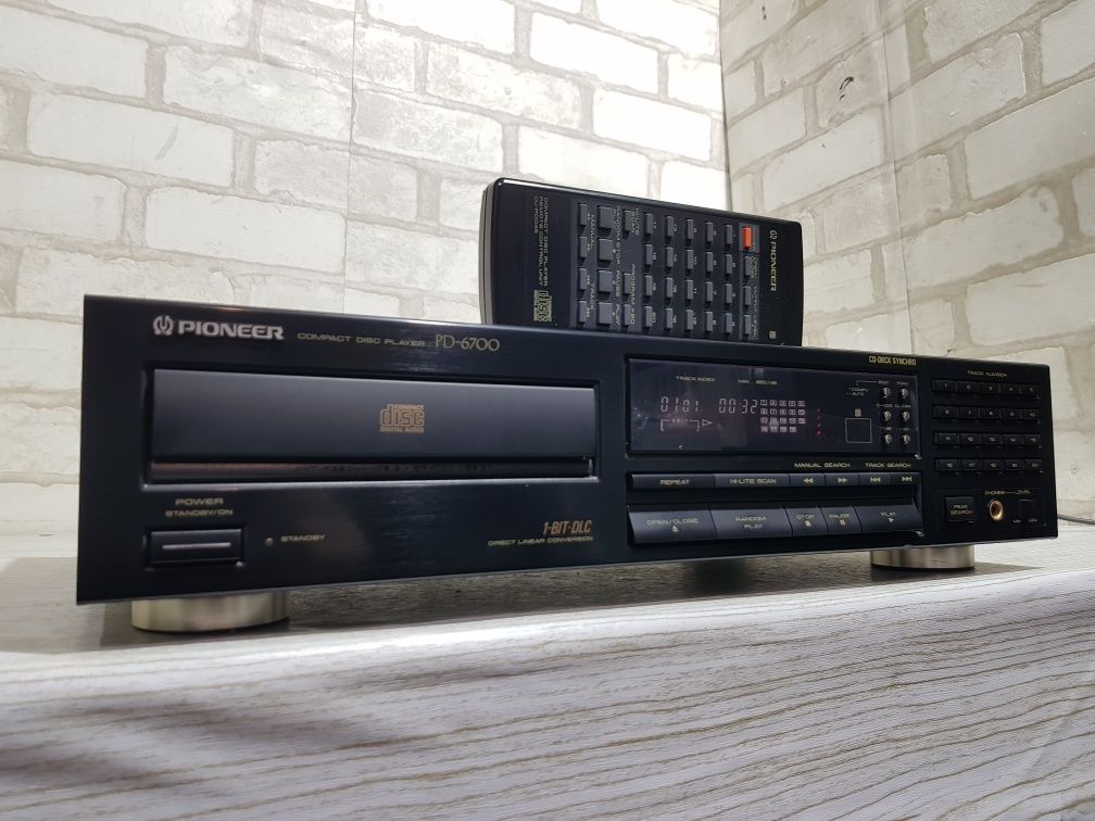 Пульт! CD програвач PIONEER PD-6700, 1-біт. ЦАПу PD2026A, Б/у
