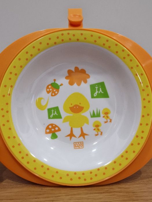 Prato de comida para bebé