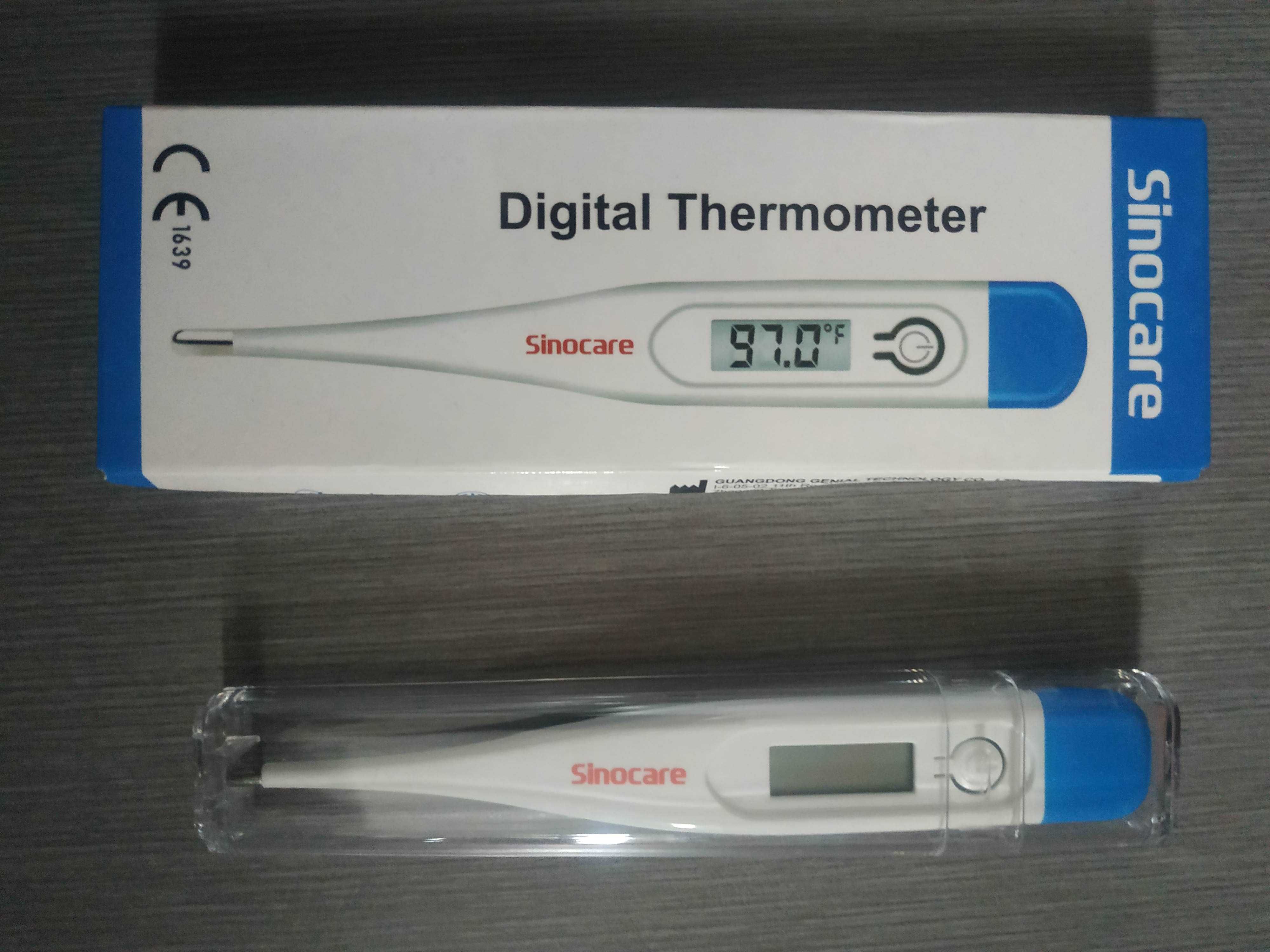 термометр Sinocare цифровой для тела с электронным ЖК-дисплеем