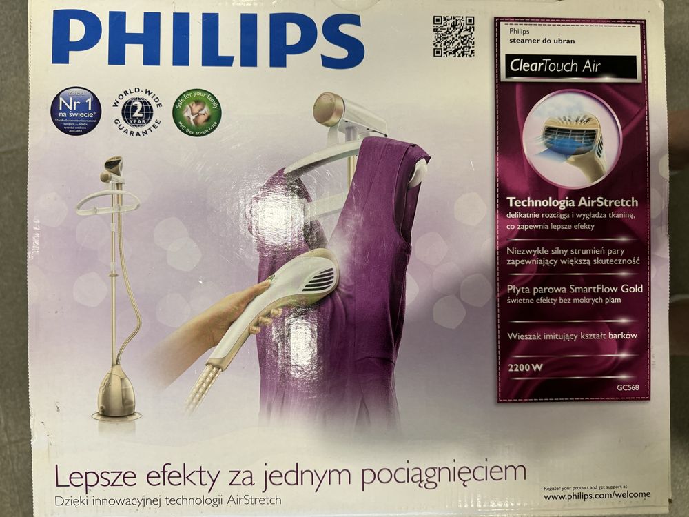 Вертикальный отпариватель Philips Clear Touch Air
