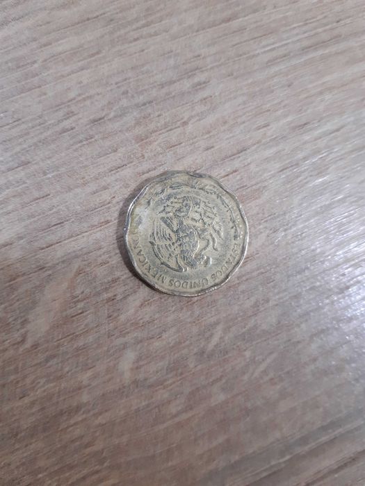 Moneta meksyk 50 centavos z 1898 roku