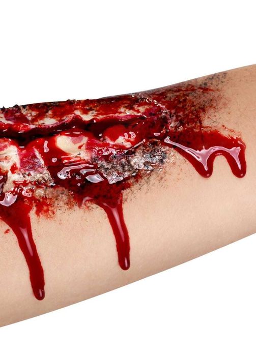 KREW SZTUCZNA na Halloween bezpieczna, do makijażu galvanic