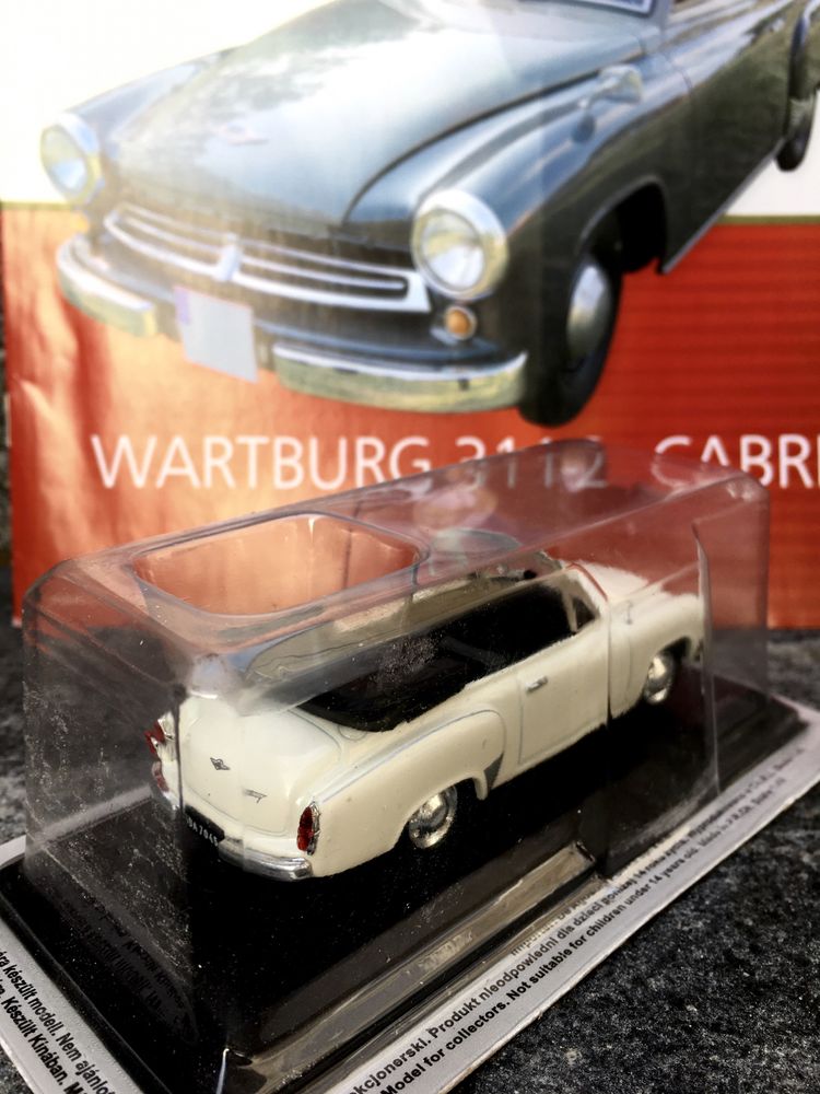 Czasopismo- WARTBURG 311-2 CABRIO-auta PRL,model,autka,kolekcja