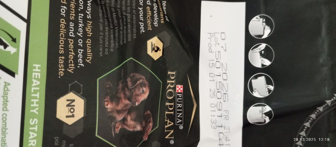 Purina pro plan medium puppy