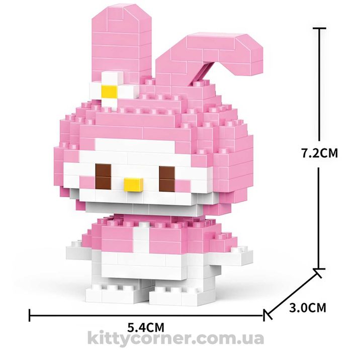 Конструктор Hello Kitty хелоу кіті kuromi куромі my melody лего