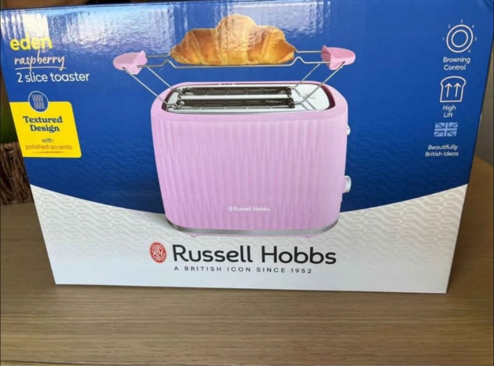 Torradeira Rosa nova