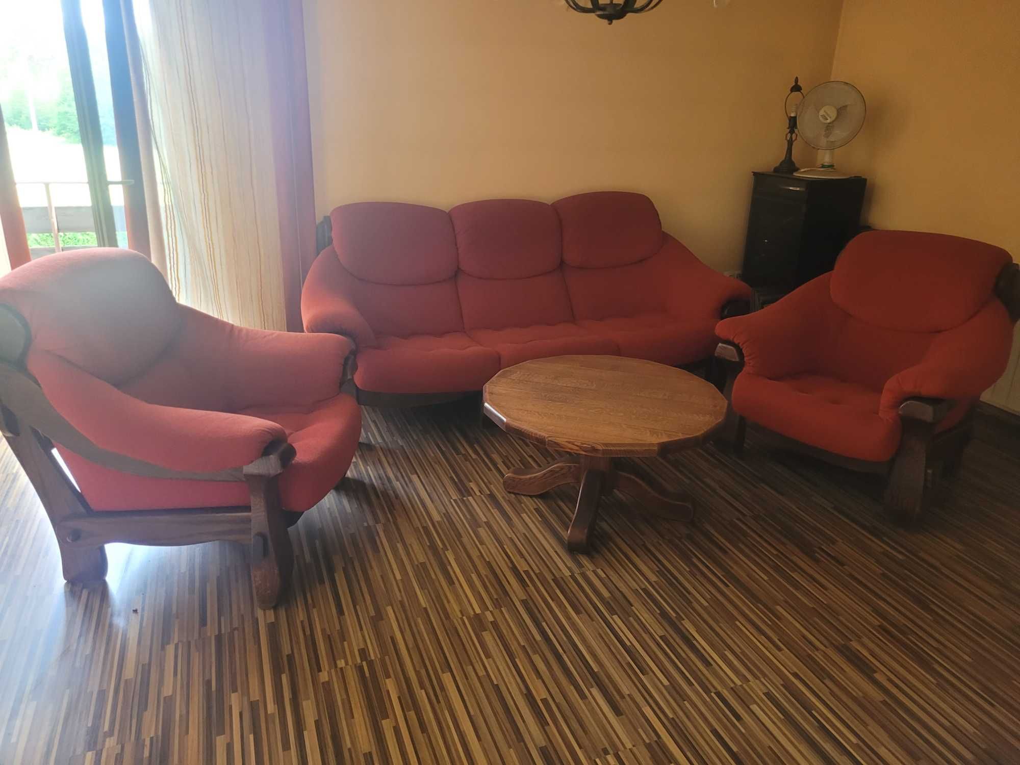 Komplet wypoczynkowy Sofa i 2 fotele