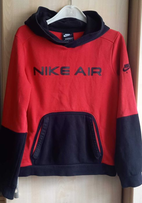 bluza NIKE AIR  junior L 147 158  kangurka z kapturem