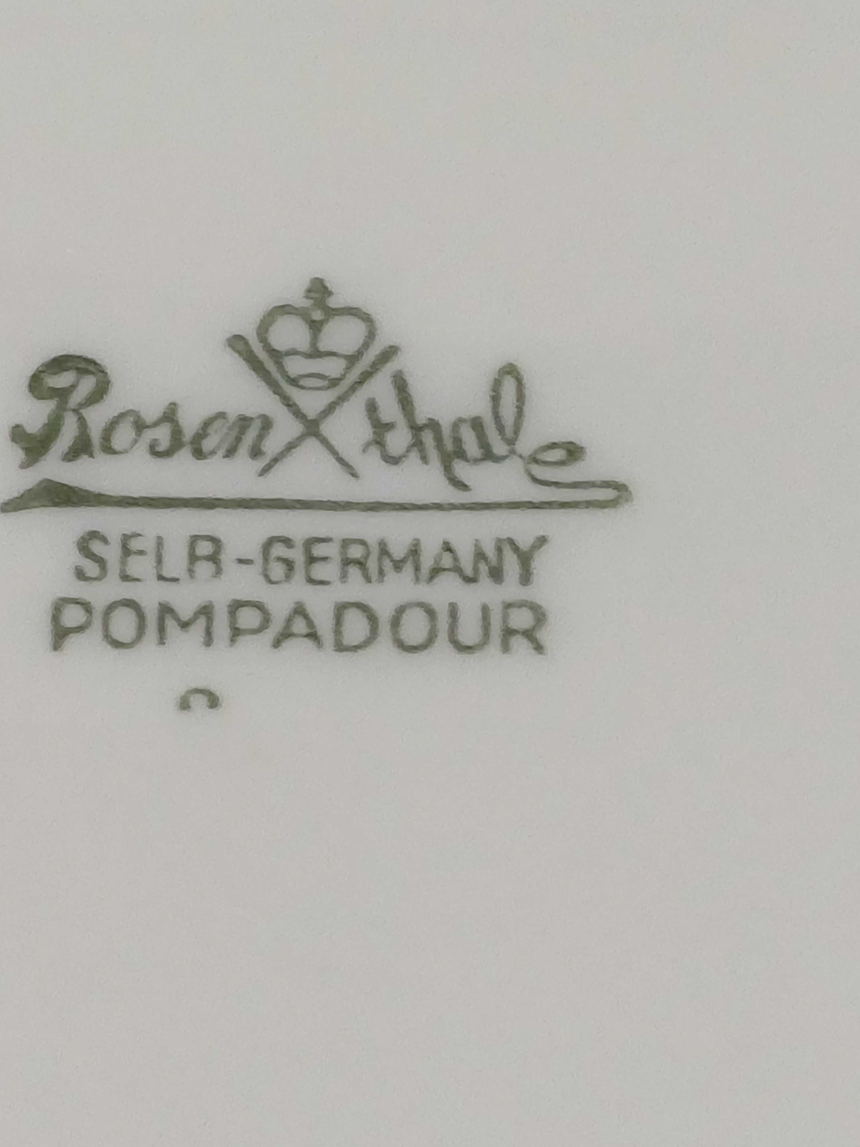 Bomboniera porcelana Rosenthal Pompadour 1941r. (P.4318)