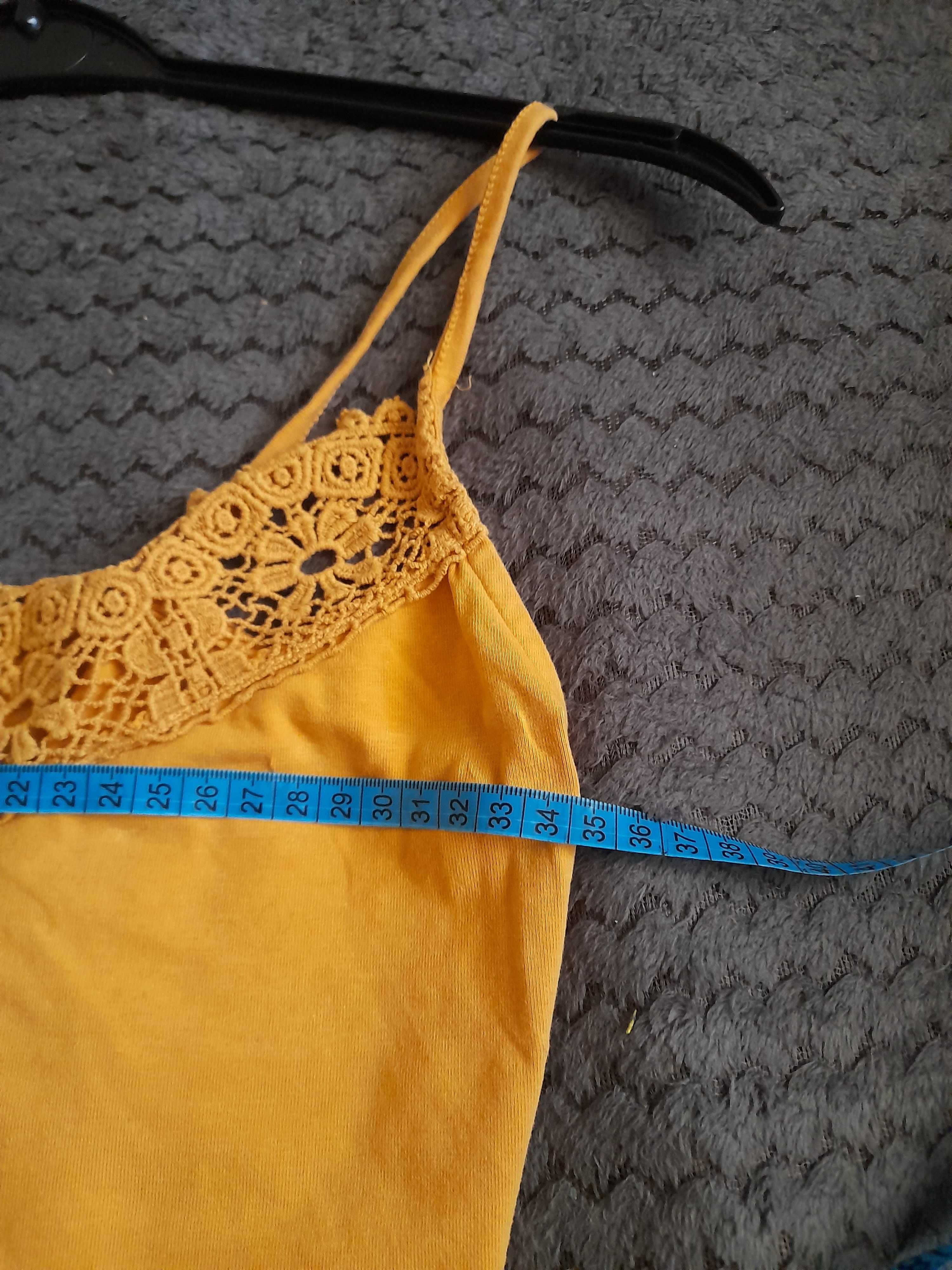 Crop top bluzka na ramiączkach