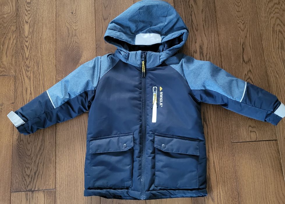 Kurtka przeciwdeszczowa, ocieplana rozm. 110
