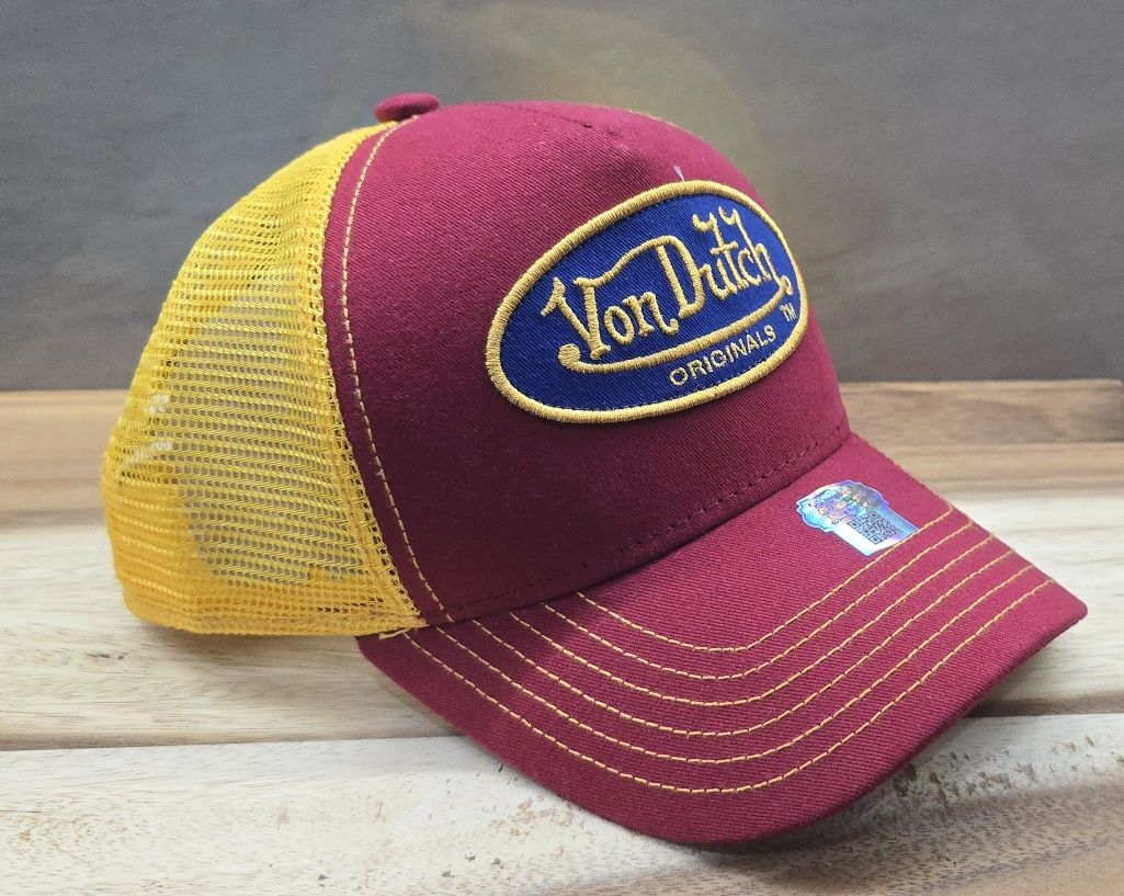 Oryginalna czapka z daszkiem Von Dutch Trucker Boston