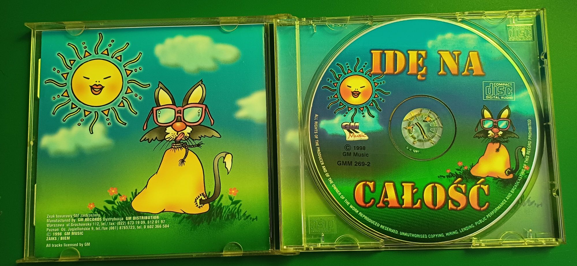 Idę na całość 1998 Składanka CD