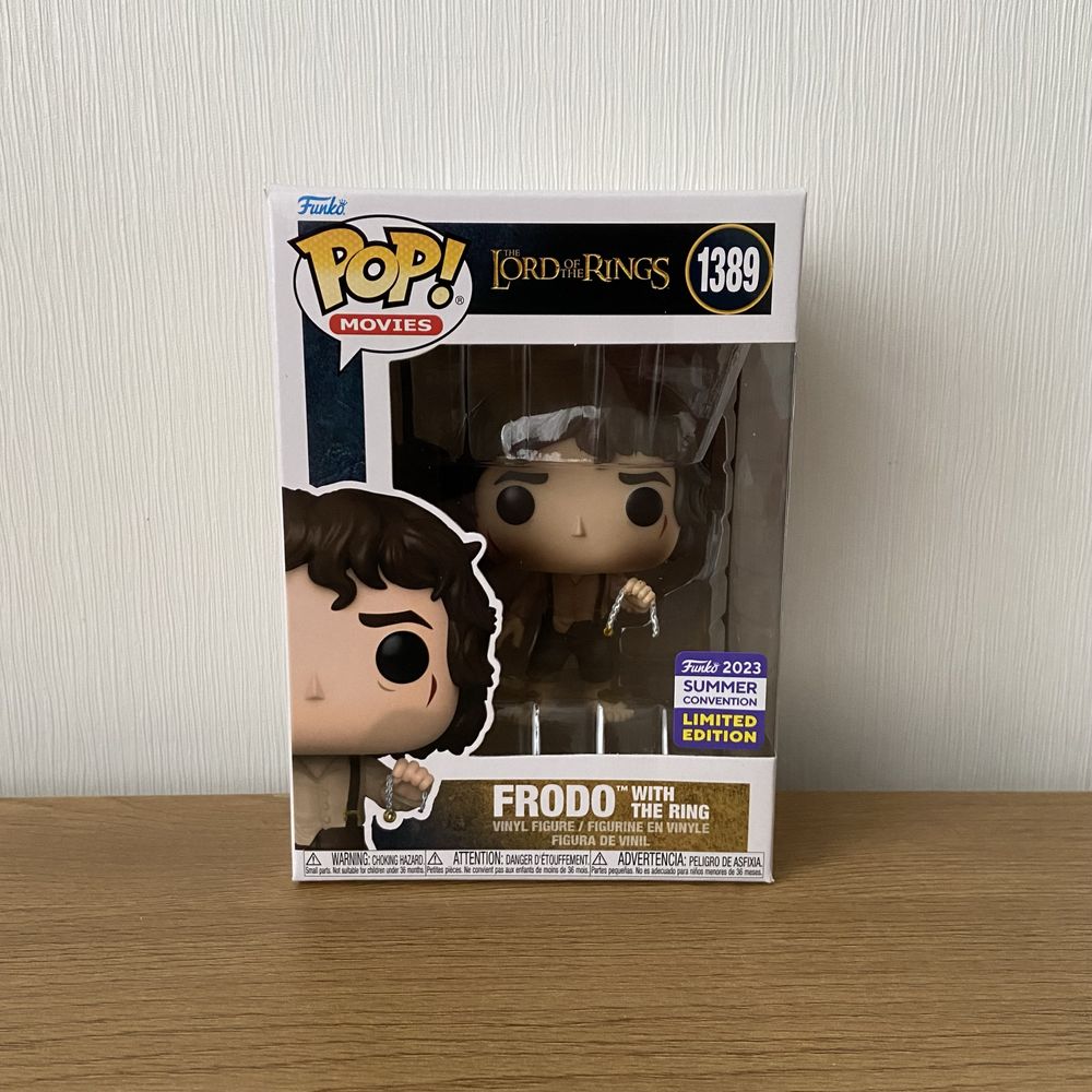 Funko Pop Frodo with ring Lord of the Rings