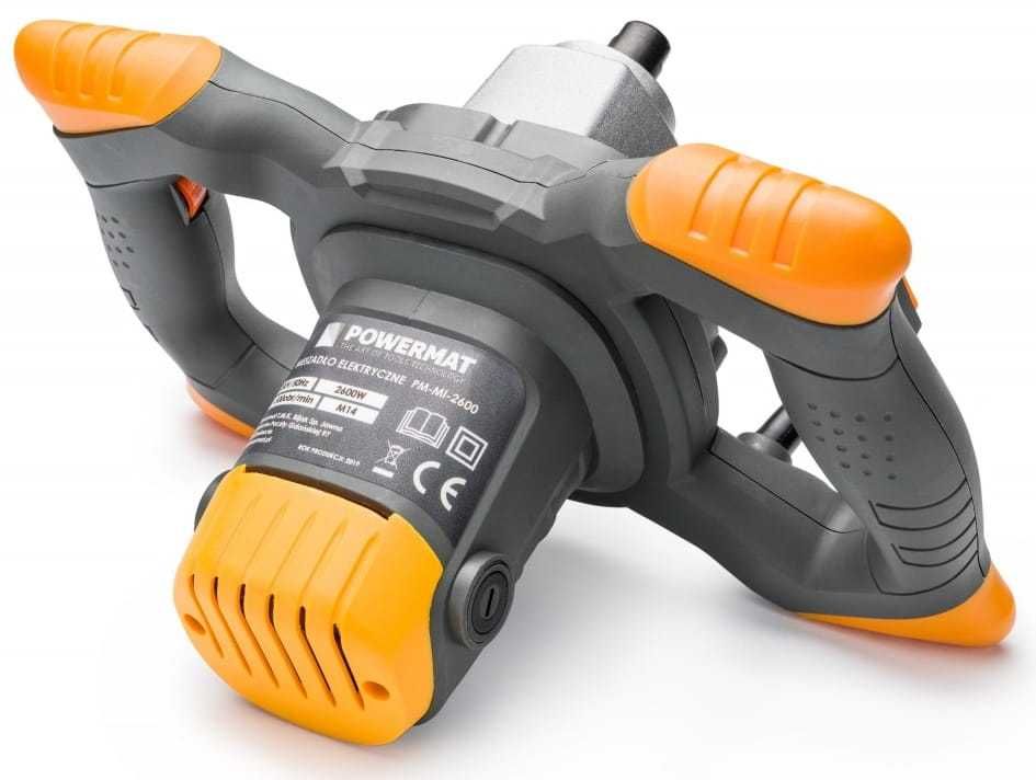 POWERMAT Mieszadło Elektryczne Do Zapraw Farby Gipsu 2600w M14 PM0670