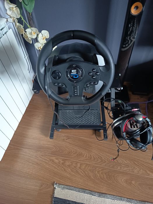 Volante+suporte PlayStation