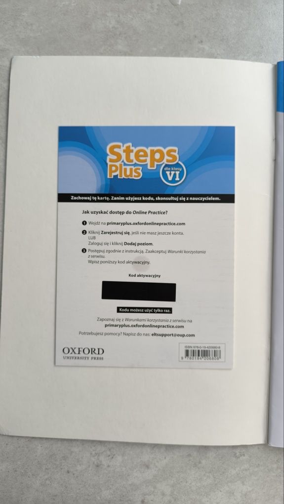 Steps plus 6. Komplet Klass book + Practical book + CD