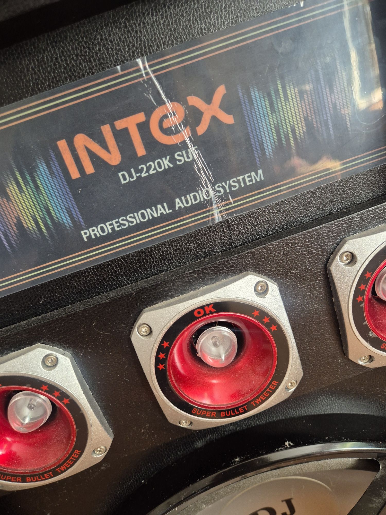 Zestaw dwóch kolumn intex DJ-220k