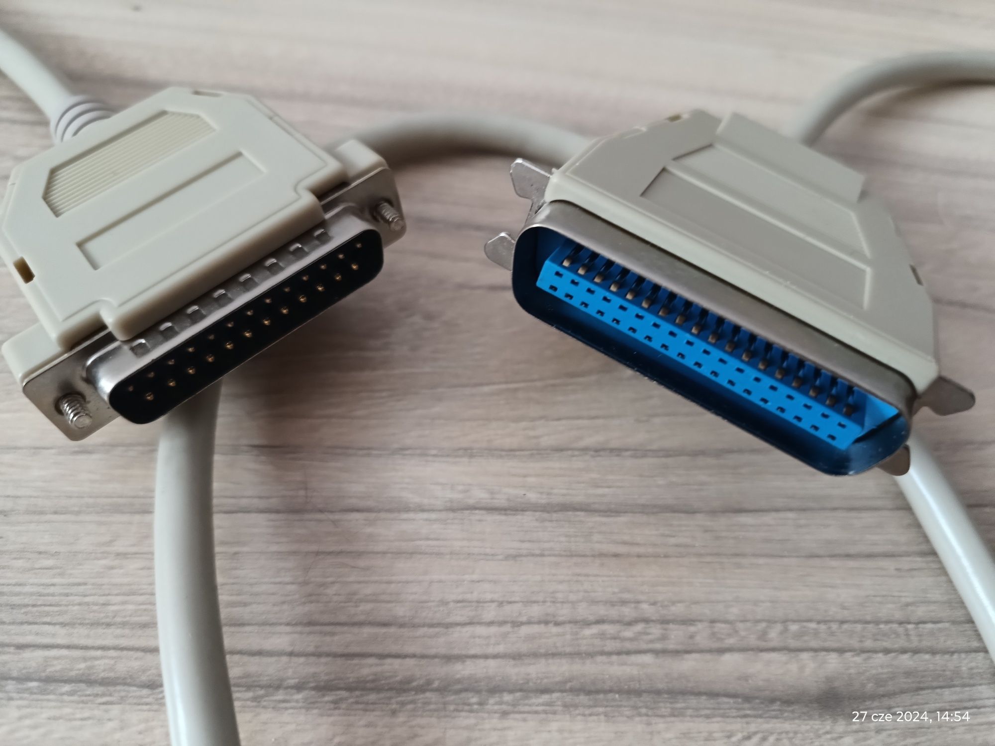Kabel do drukarki laserowej (25 żył) 1,8 M
