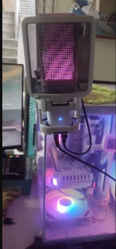 USB-микрофон Zealsound BKD-11 Pro A68 RGB для ПК, PS4, PS5, Mac. Новый