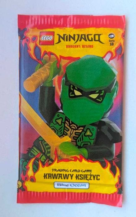 NOWA saszetka karty lego ninjago seria 10 Krwawy Księżyc 2025 karta