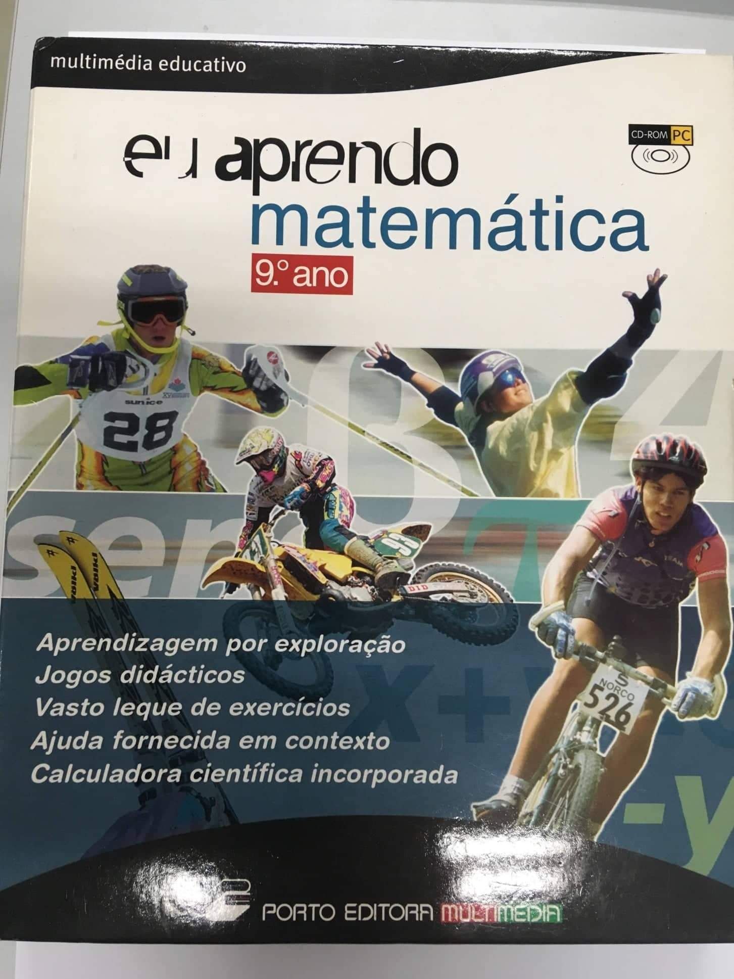 Eu aprendo matemática 9 ano cd rom - porto editora