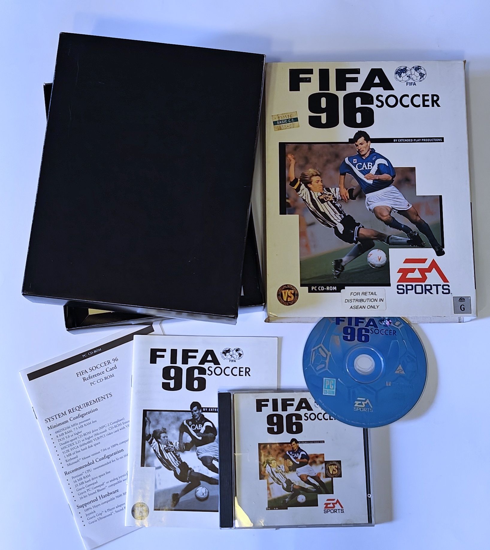 FIFA 96 PC Big Box pudełko unikat Wrocław