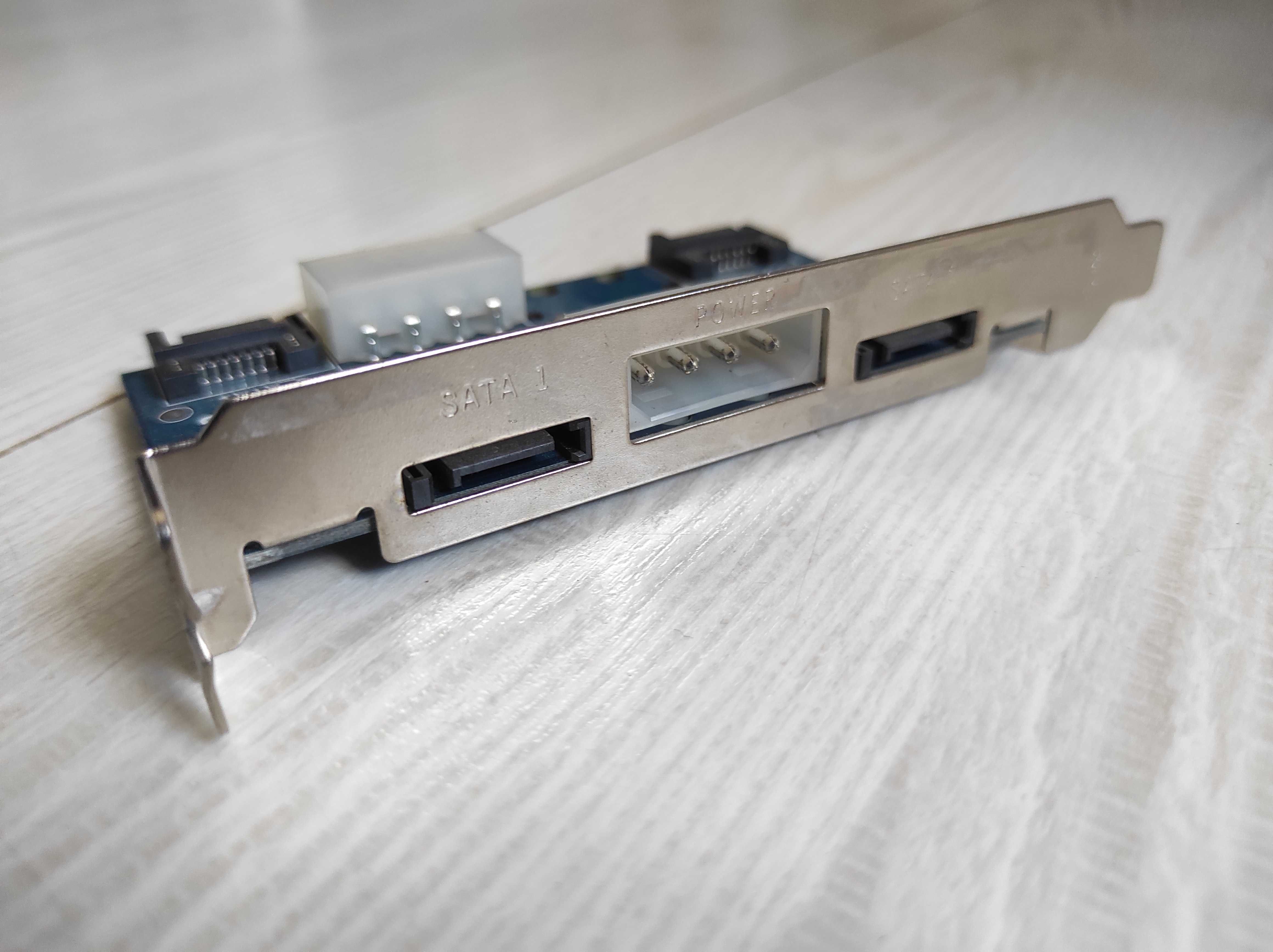 Śledź 2x SATA + MOLEX Gigabyte GC-SATA rev: 2.0