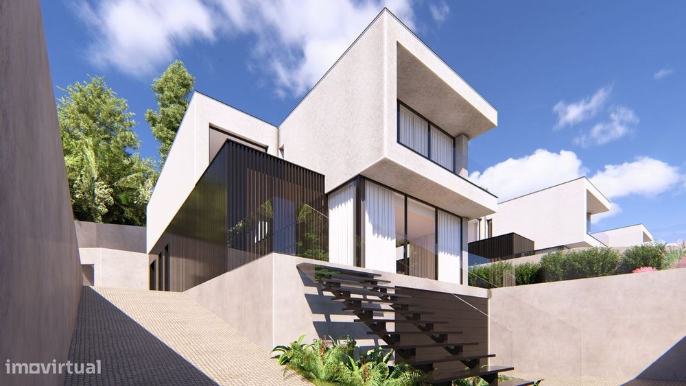 Terreno à venda com projeto aprovado – Moradia individual T4