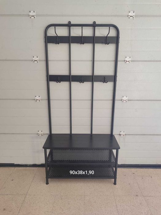 Cabide e sapateira modelo pinnig