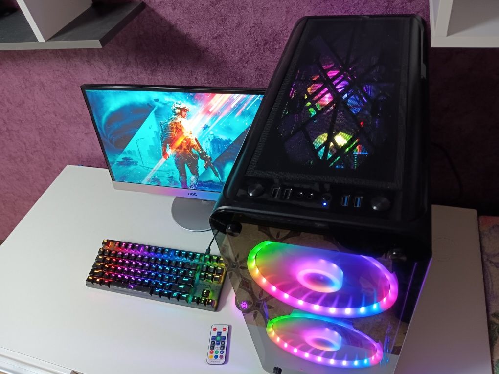 Срочно Игровой ПК с монитором.