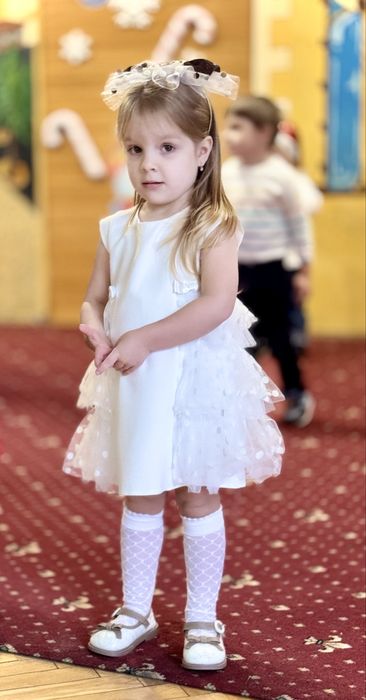 Костюм цукерки-карамельки, обруч цукерки, сукня сніжинки