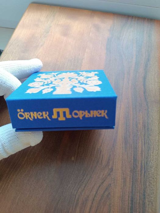 Срібна монета НБУ 10грн "Орьнек - кримськотатарський орнамент",2024 р.