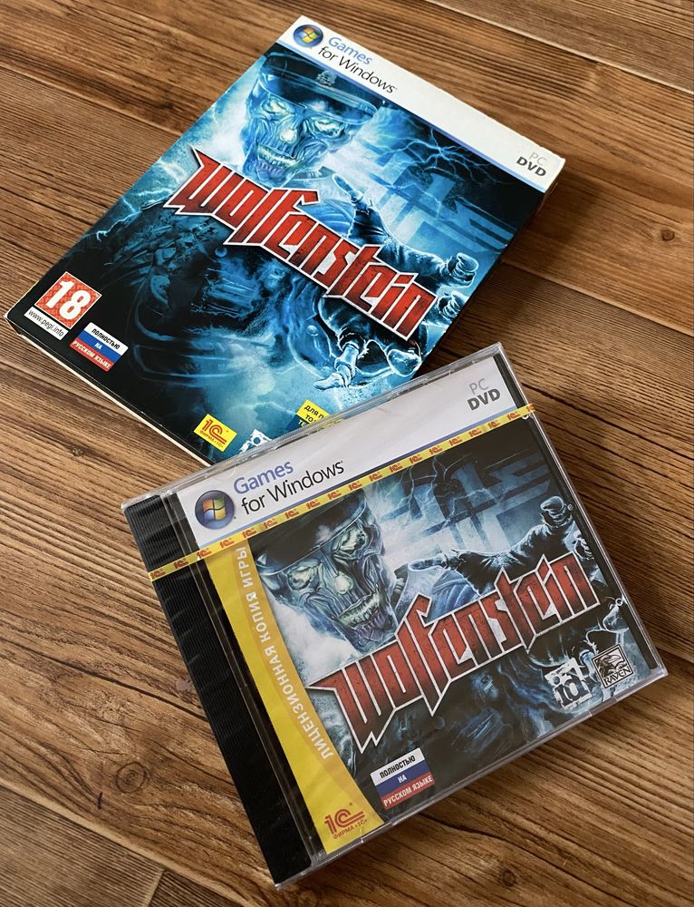 Ігри для PC (ПК): Resident Evil, Wolfentein, Fable, Alone in the Dark