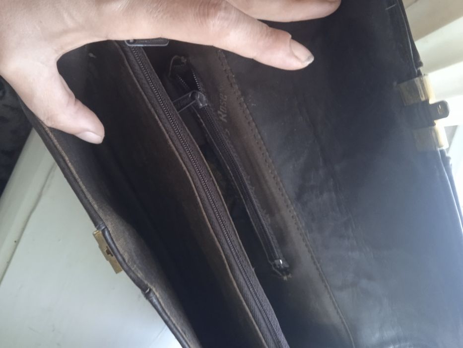 Барсетка,кожаная