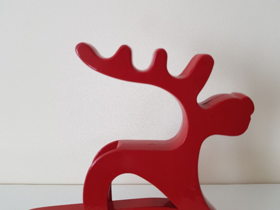 DZIADEK do orzechów , figura RENIFER