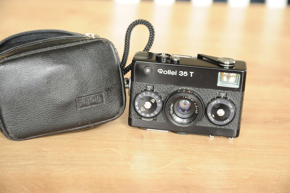 Rollei 35T - obj. Tessar - ładny i sprawny w futerale
