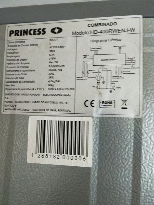 Frigorífico Combinada No Frist