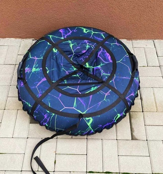 Міцний тюбінг тюбинг санки таблетка плюшка ватрушка надувний зимовий