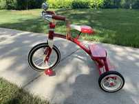 Rowerek dzieciecy radio flyer czerwony retro usa