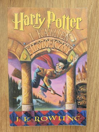Harry Potter i Kamień Filozoficzny wydanie z roku 2000 oprawa miękka