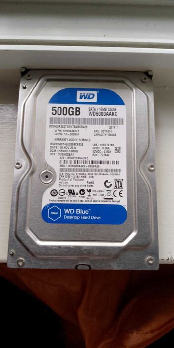 WD dysk hdd 500gb
