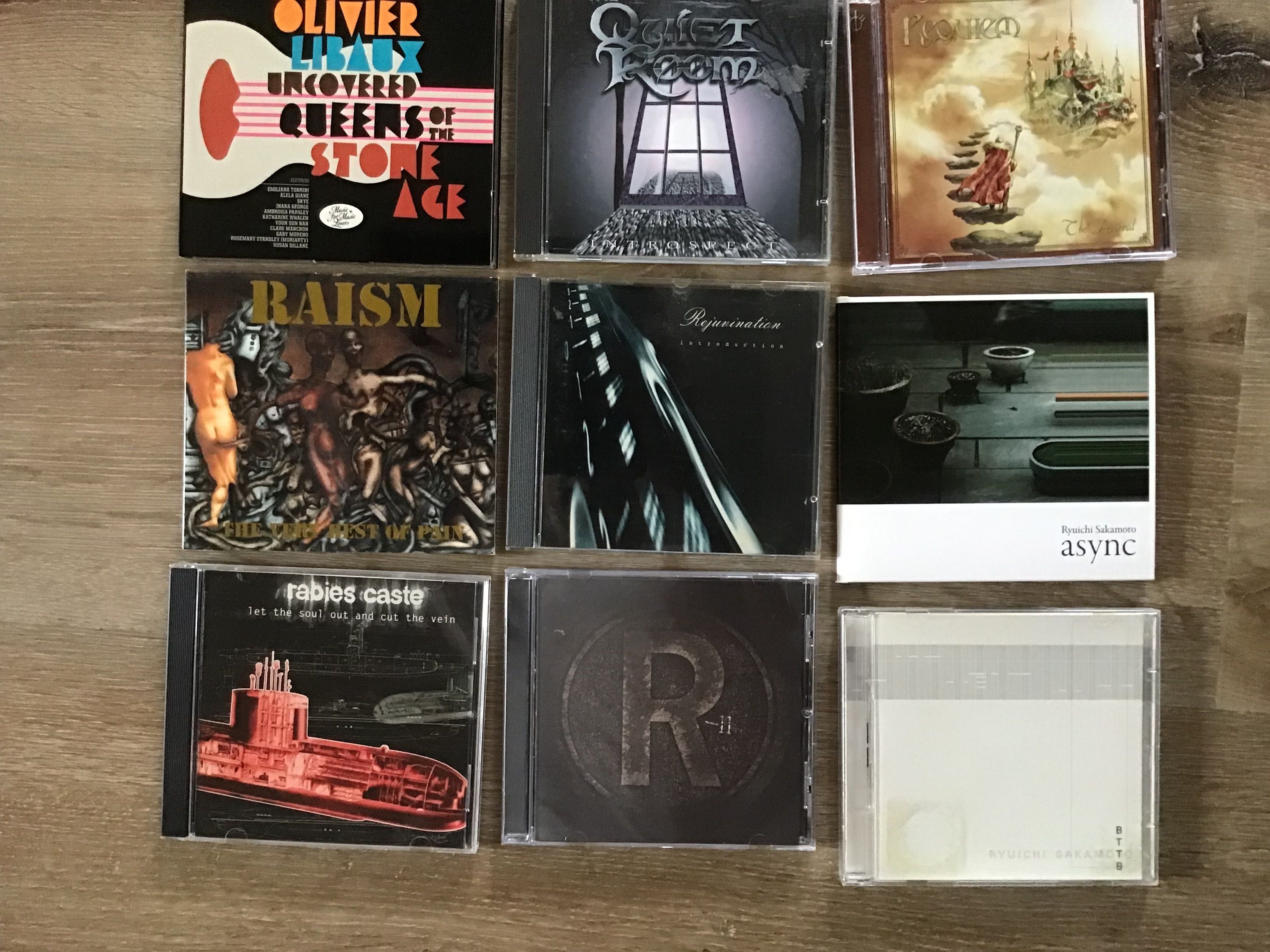 CDs metal , rock letra R + S Actualizada