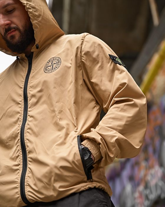 Вітровка кишеня Stone Island Койот чоловіча