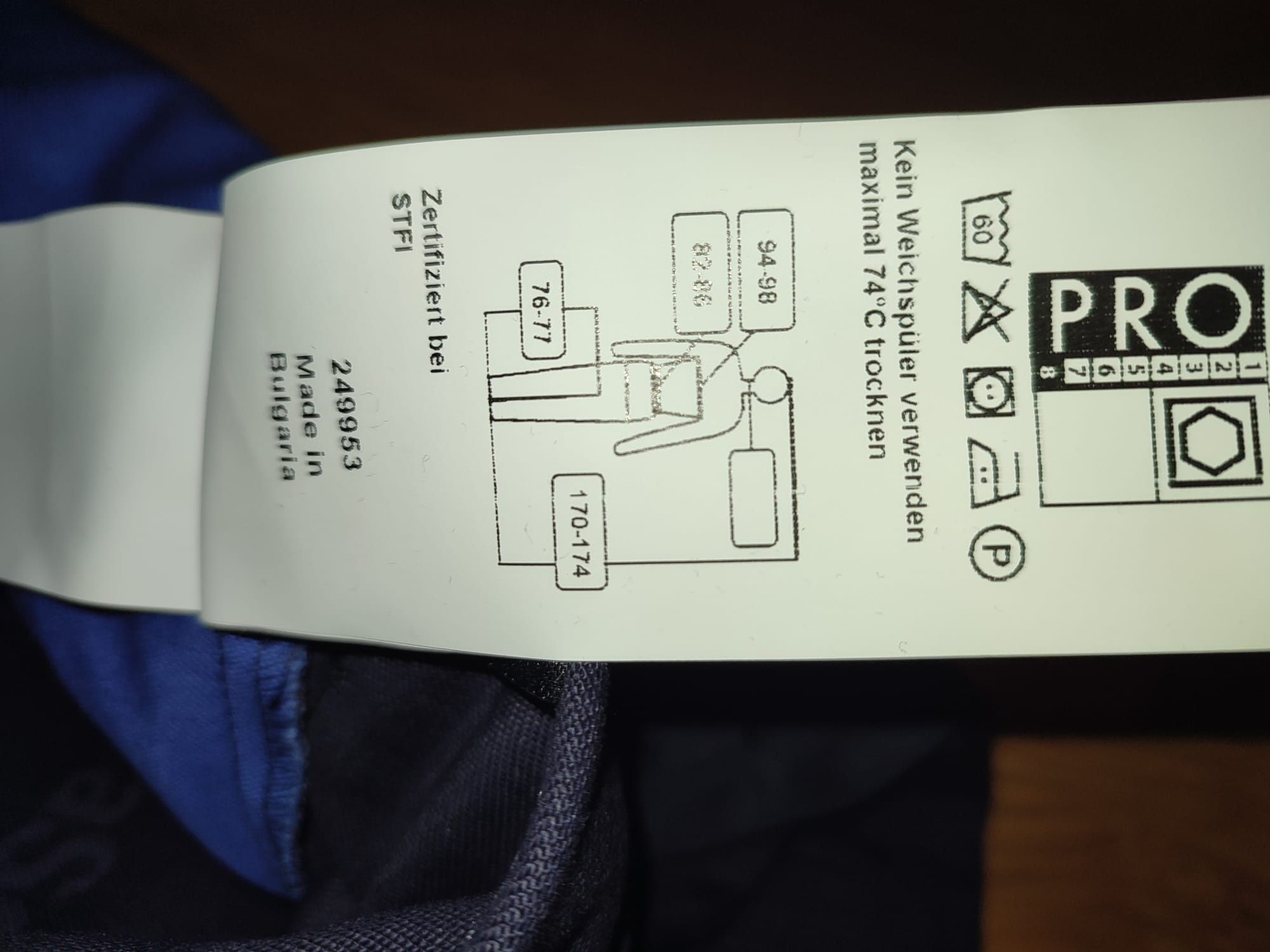 Spodnie dla elektryków