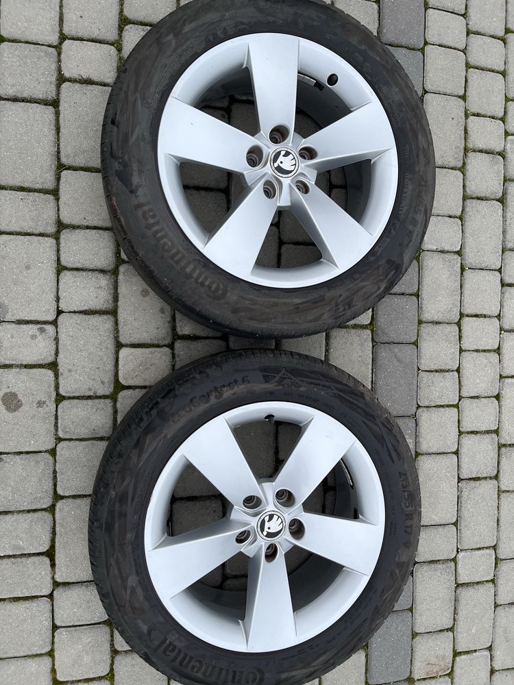 Alufelgi 5x112 17 cali Skoda Kodiaq Karoq Octavia Superb Yeti
