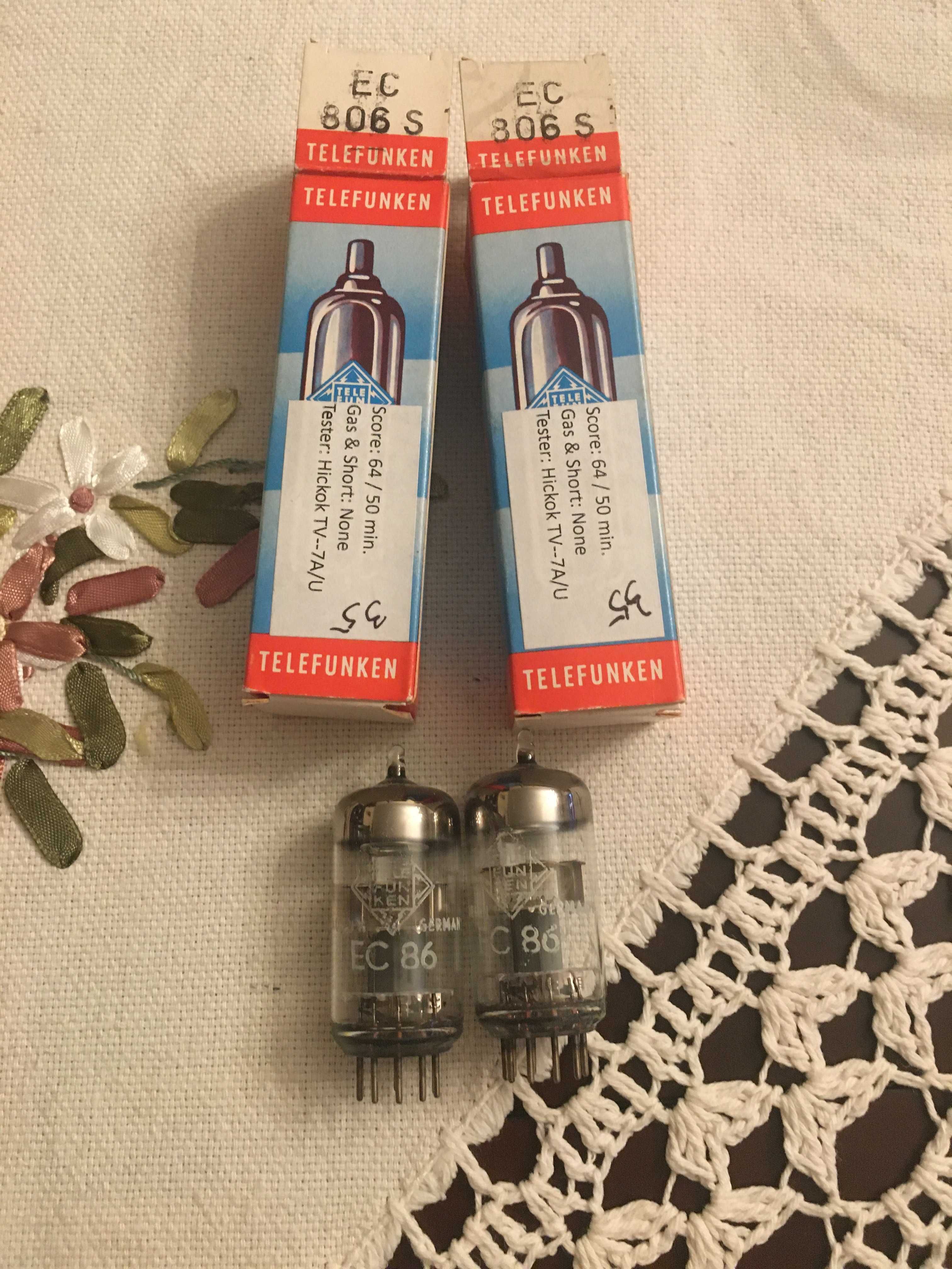 Lampy Telefunken EC86