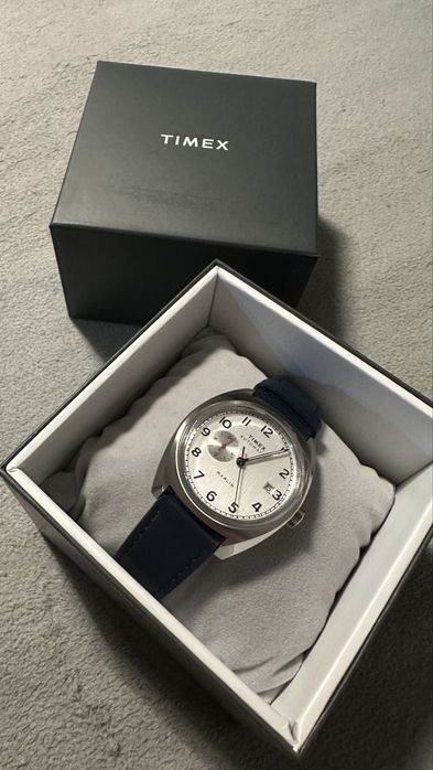 Zegarek Timex Marlin automatic silver