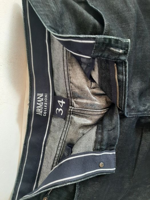 spodnie jeans, universalne, ARMANI